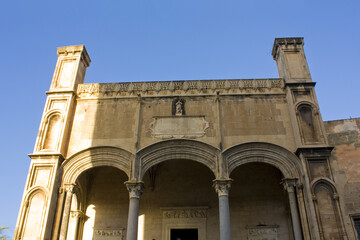 Fototapeta na wymiar Church of Santa Maria della Catena in Palermo, Sicily, Italy