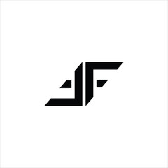 letter f logo vector template