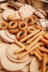 mix bagels bubliki and biscuit