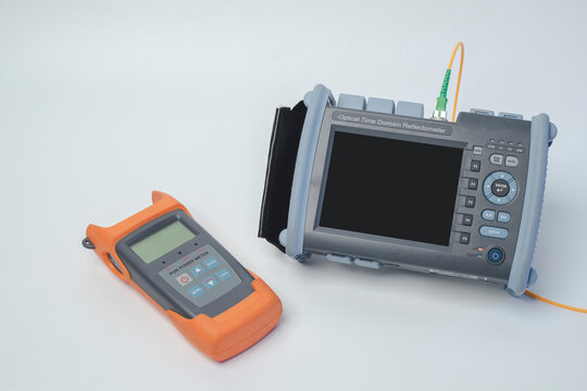 Optical time domain reflectometer It is a tool to test the optical signal in fiber optic cables to find the fault of the signal cable and the signal strength measurement tool is called PON meter.