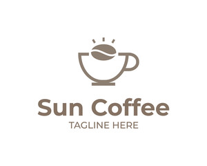 sunrise ship logo vector graphic element Graphic Element