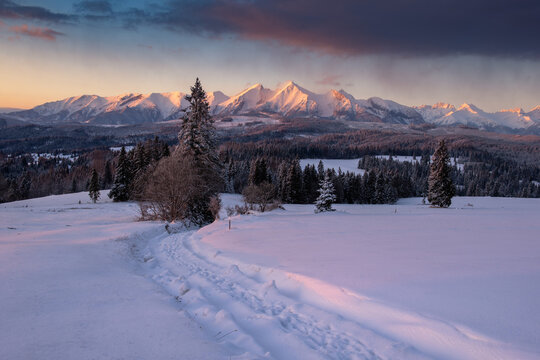 Fototapeta Łapszanka Tatry