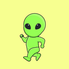 astronaut universe sky stars space ship world galaxy space alien planet character ufo cartoon moon