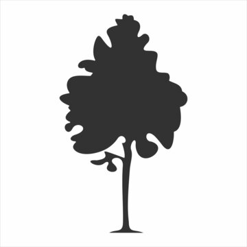 Tree logo of nature tree vector illustration.