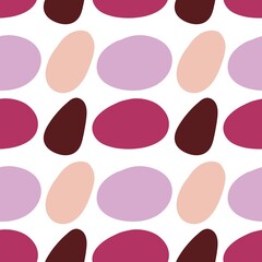 Abstract seamless dots spot pattern for textiles and packaging and gifts and cards and linens and kids and kitchen