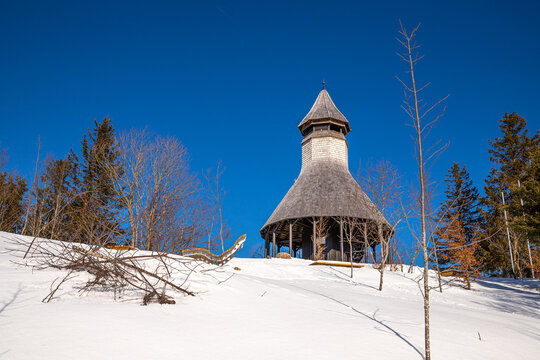 Hochkopfturm im Winter