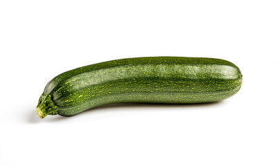 Zucchini isolated on a white background