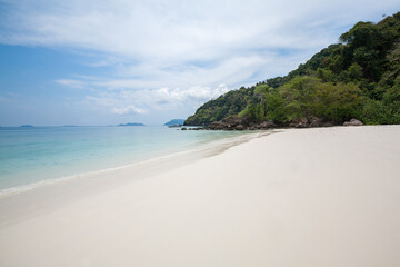Summer beach on Tafook Island in Myanmar