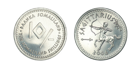 Somaliland 10 shillings 2006 Sagittarius