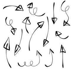 set of arrows