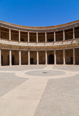 Courtyard at the Palace of Charles V