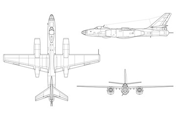 Vistas de bombardero il 28