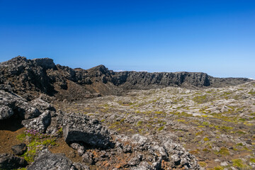 the top of Pico volcano
