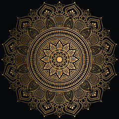 luxuary new style mandala design template