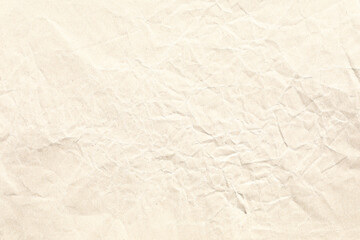 light yellow crumpled paper background texture