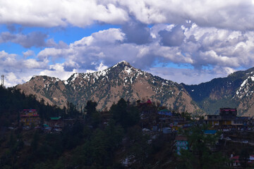 landscape with clouds