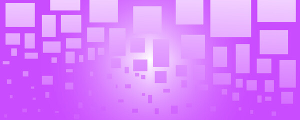 Purple background with squares. Purple gradient background.