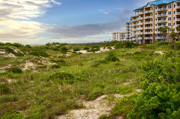 Hotels Line the Beaches in Amelia Island, Florida