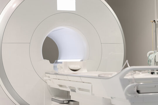MRI magnetic resonance imaging device in hospital