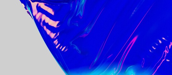 Abstract fluid gradient shape flowing