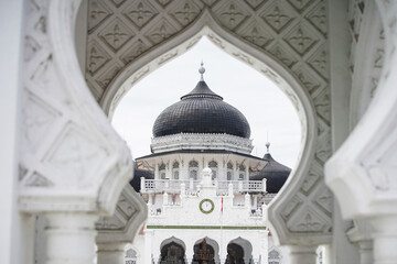 Baiturrahman Great Mosque Architecture, Aceh, Indonesia