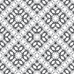 Geometric seamless pattern, ornament, vector decorative texture.