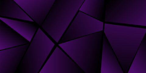 Abstract polygonal pattern. Shades of purple. Background design, cover, postcard, banner, wallpaper