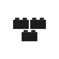 The icon of the construction designer. Simple flat vector illustration on a white background