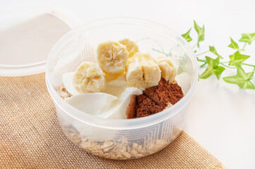 オーバーナイトオーツ作り