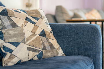 Obraz na płótnie Canvas pillow on a sofa