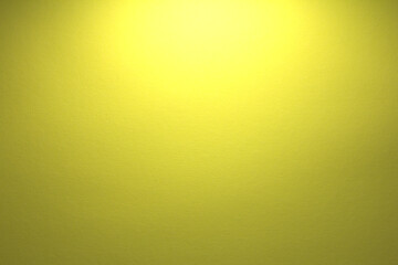 Yellow paper background. The light shines from above.