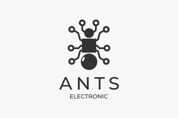 Logo Animal Ant and electronic chip