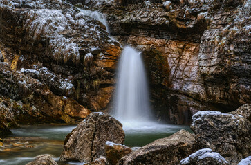 Kuhflucht-Wasserfall bei Farchant