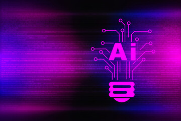 2d rendering Artificial Intelligence (AI) concept

