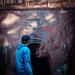 Lost Tunnel in the forest