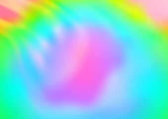 Light Multicolor, Rainbow vector glossy abstract background.