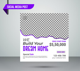 House Rent Social Media Post