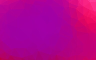 Light Purple, Pink vector triangle mosaic cover.