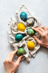 eggs, naturally dyed eggs, easter eggs, easter, catholic easter, orthodox easter, dye, religion,...