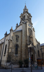 Fototapeta na wymiar Church of Immaculate Conception is a Roman Catholic church located in the 12th district of Paris.