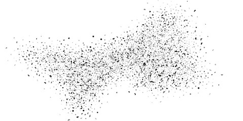  Silver glitter confetti on a white background. Illustration of a drop of shiny particles. Decorative element. Luxury background for your design, cards, invitations, gift, vip.