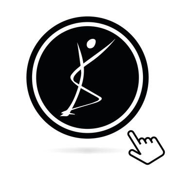 Logo masseur kin&eacute;sith&eacute;rapeute.