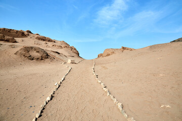 The Cerro Azul district is one of the sixteen that make up the province of Cañete located in the department of Lima on the central coast of Peru. Within the ecclesiastical division of the Catholic Chu