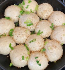 Pan-fried pork bun