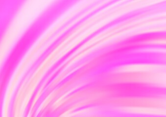 Light Pink vector background with bent lines.