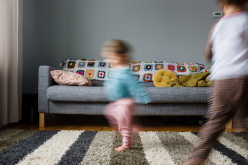 motion blur kids running
