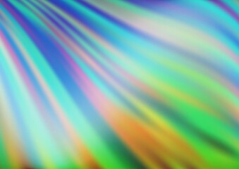 Light Blue, Green vector pattern with bubble shapes.