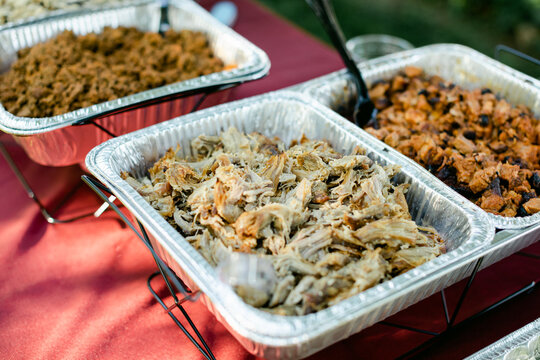 Buffet Food at Wedding
