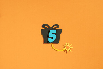 Countdown 1 to 10, days left label or emblem can be used for promotion