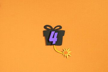 Number of time left to go countdown for sale